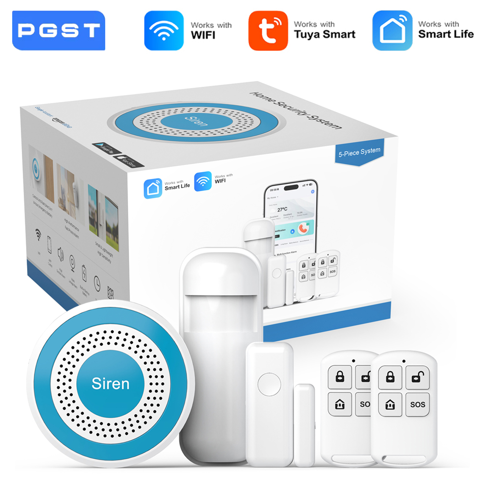 PGST WiFi Smart Life Alarm Sec - Home Automation Tutorial 评论和价格