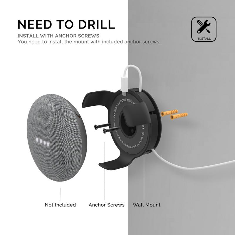 Outlet Wall Mount Holder for G - Amazon Speaker Echo Pop 评论和价格