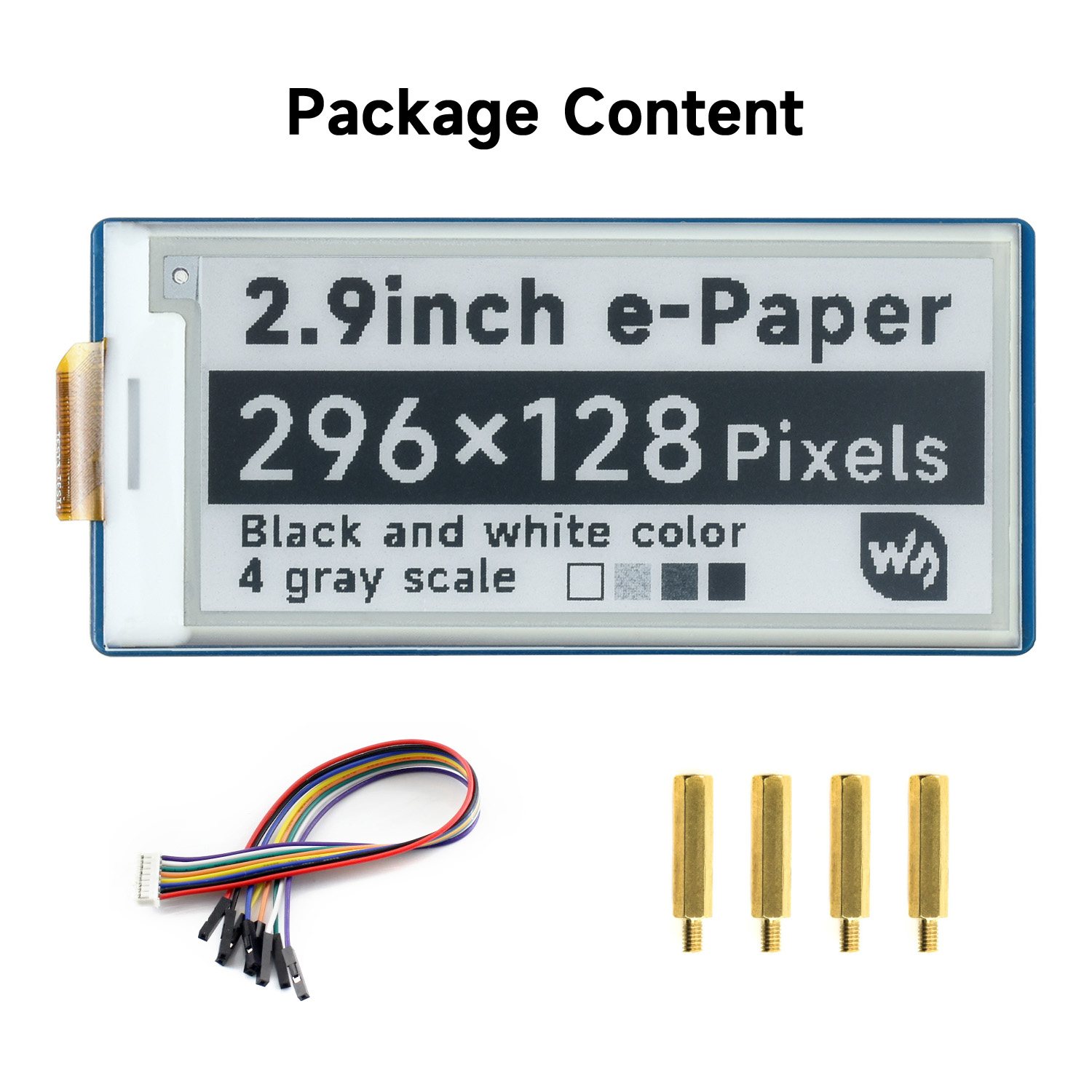 Waveshare 2.9inch E-Paper E-In - Display Epaper 2.9 评论和价格