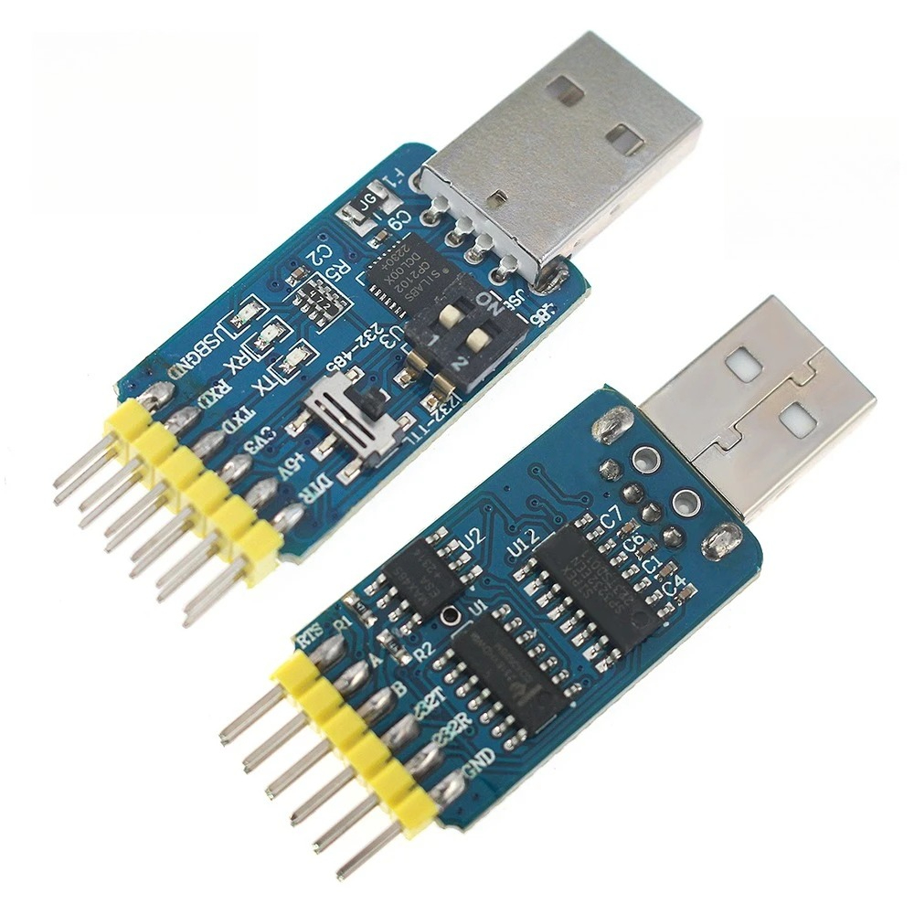 6 in 1 USB Serial Adapter CP21 - Level Shifter 3.3V 评论和价格