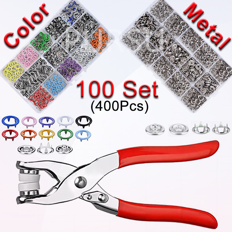 100 Sets Snap Pliers Automatic - Home Automation Diy 评论和价格