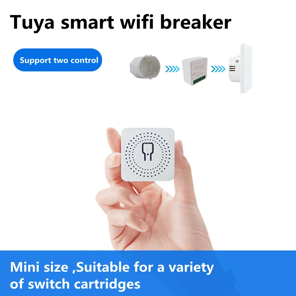 2 Way Control Tuya Mini 16A Wi - Home Automation Diy 评论和价格