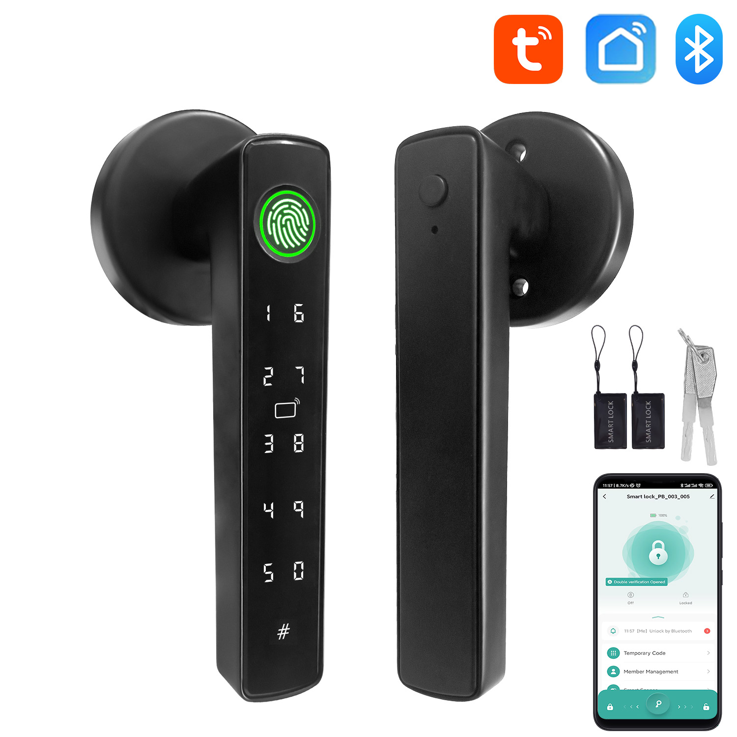 Tuya Smart Bluetooth Door Lock - Home Automation Tutorial 评论和价格