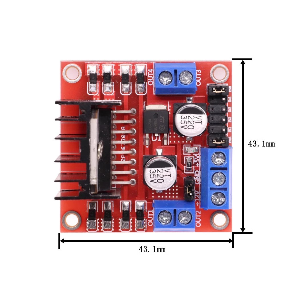 L298N Motor Driver Module Dual - Diy Automation Projects 评论和价格