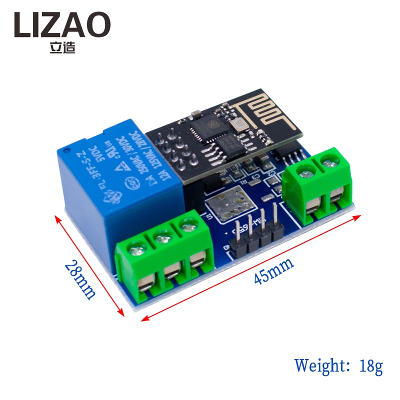 LIZAO ESP8266 5V WiFi IoT Rela - Diy Automation Projects 评论和价格