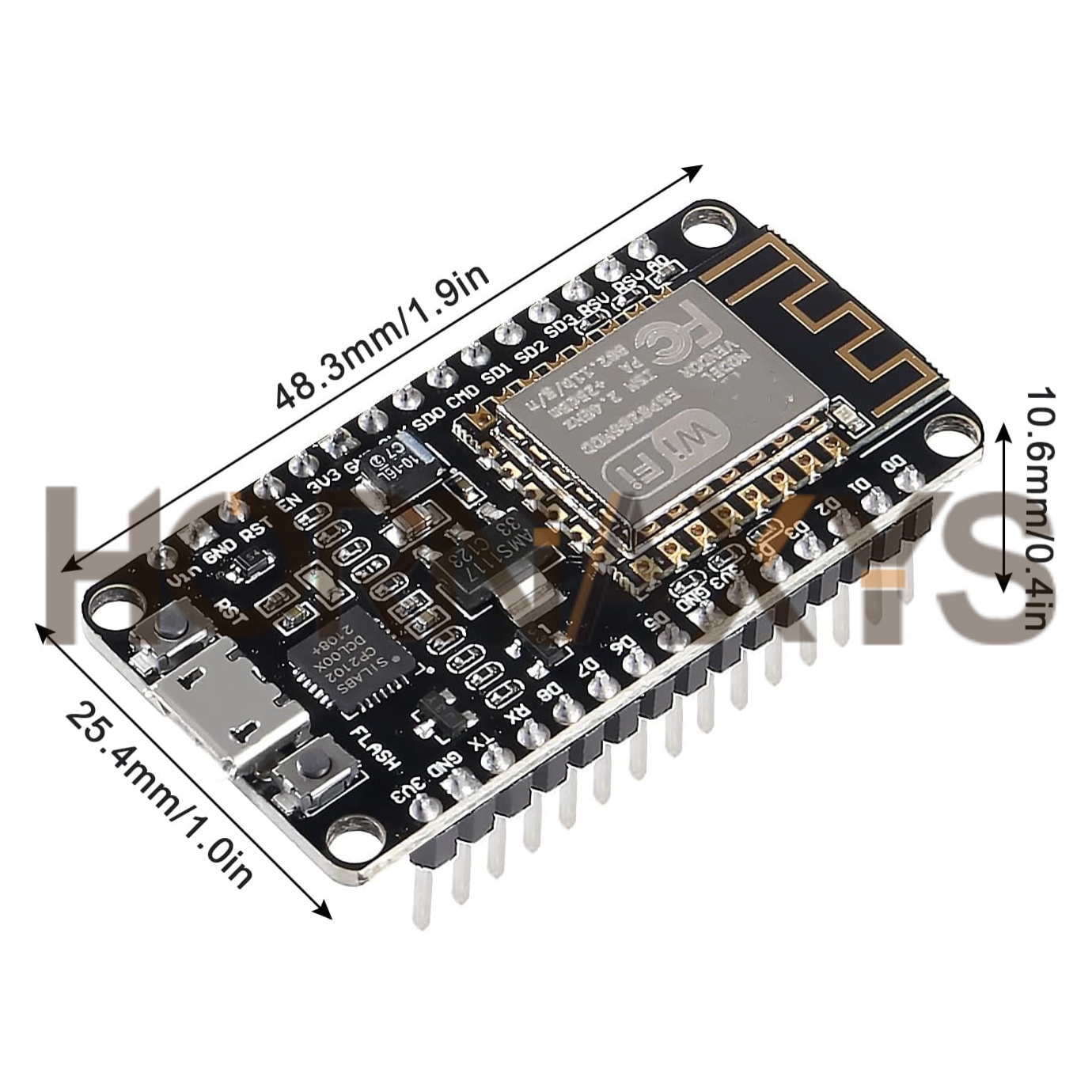 1-10PCS/Wireless Module CP2102 - Esp8266 Nodemcu Board 评论和价格