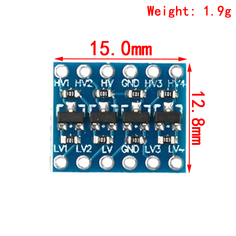 10pcs 4 channel IIC I2C Logic  - Level Shifter 3.3V 评论和价格