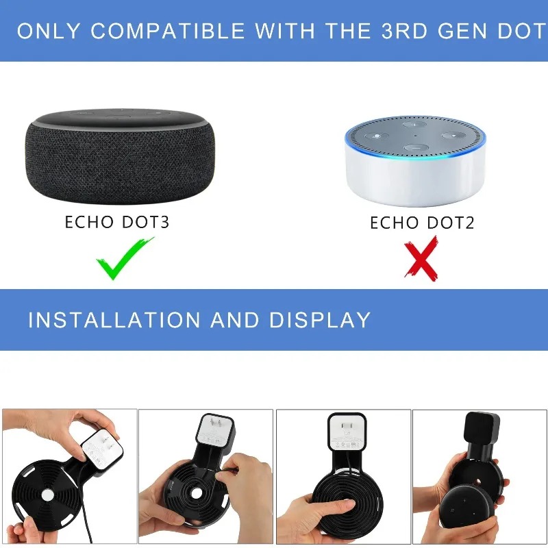 For Echo Dot 3 Wall Mount Hold - Amazon Speaker Echo Pop 评论和价格