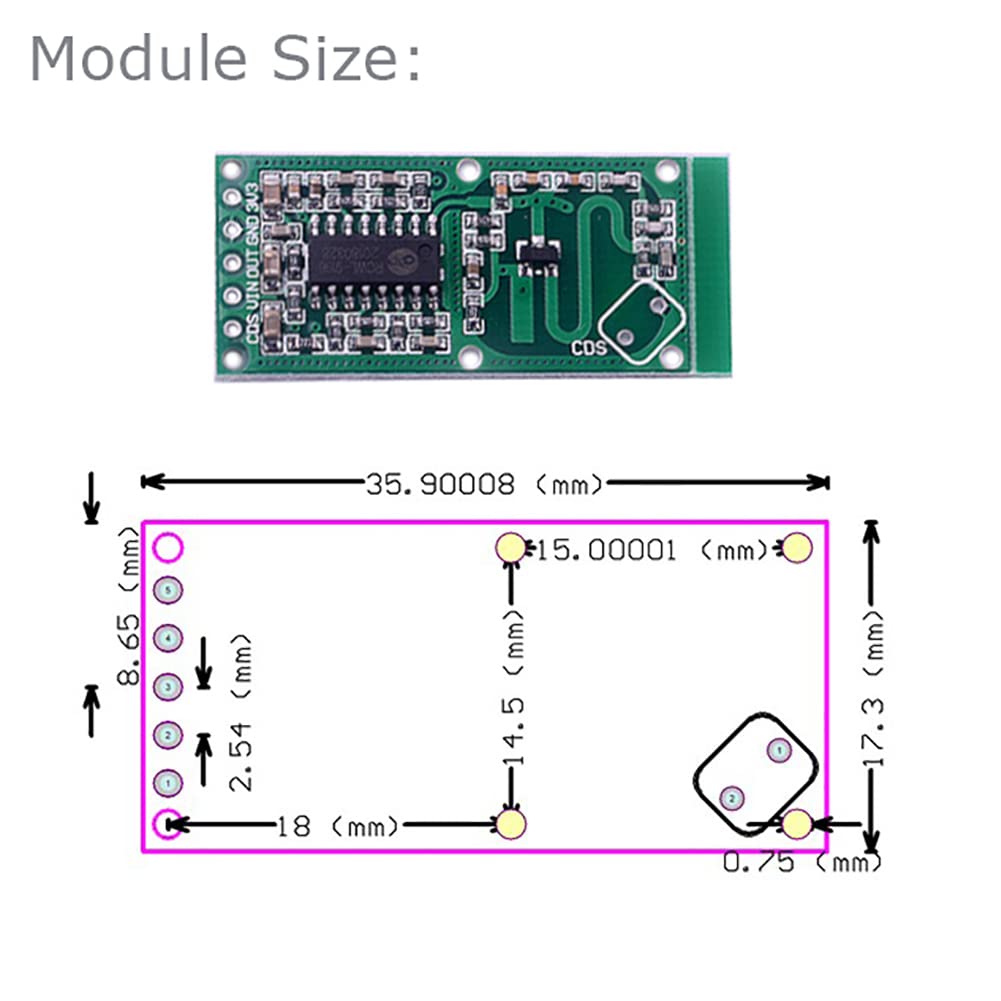 5PCS RCWL-0516 Motion Detectio - Esp8266 Nodemcu Board 评论和价格