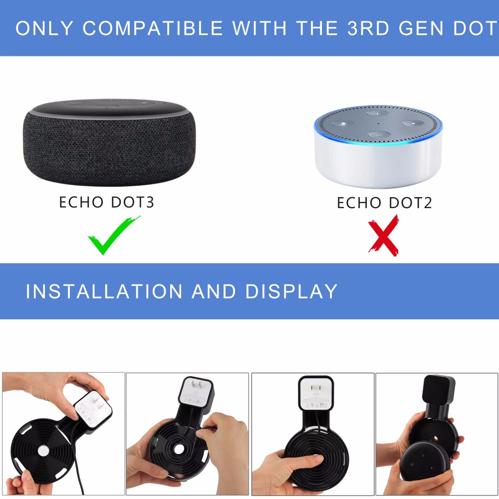 for Echo Dot 3 Wall Mount Hold - Amazon Speaker Echo Pop 评论和价格